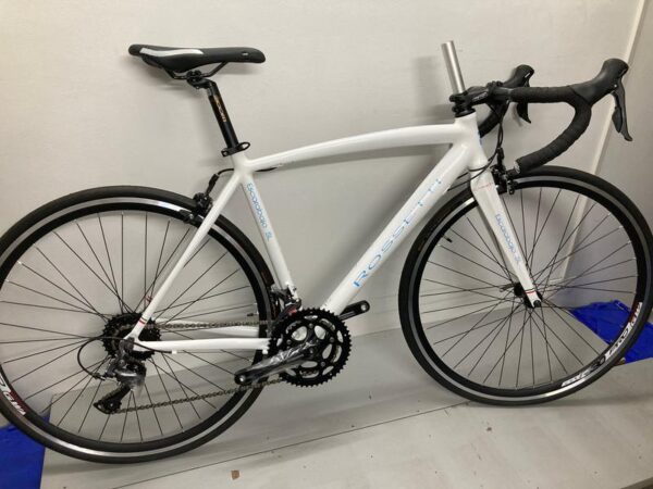 Bicicleta Nueva Rossetti Escarabajo Talla SL Blanca-Azul